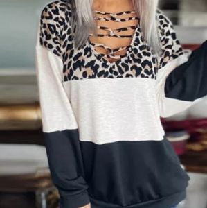 1 left!🅢🅐🅛🅔 🅘🅣🅔🅜 Leapoard Colorblock top